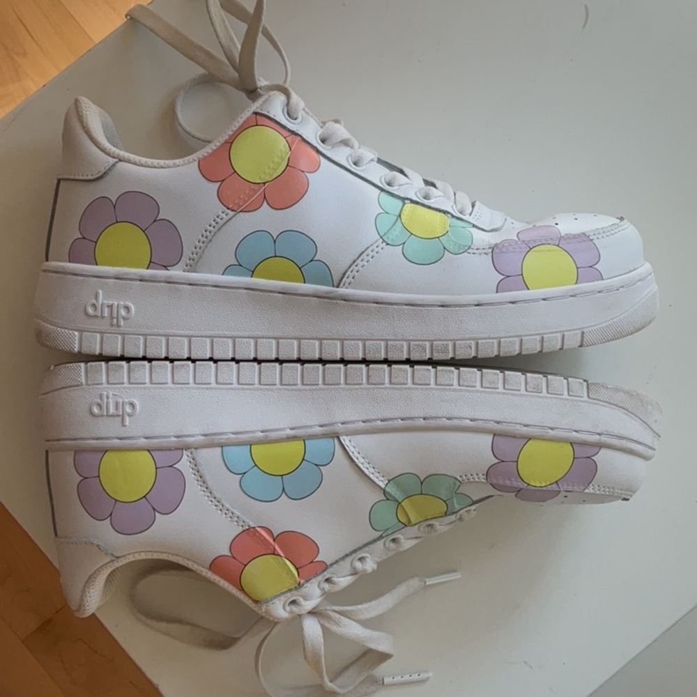 Drip Creationz Flower Power Sneakers